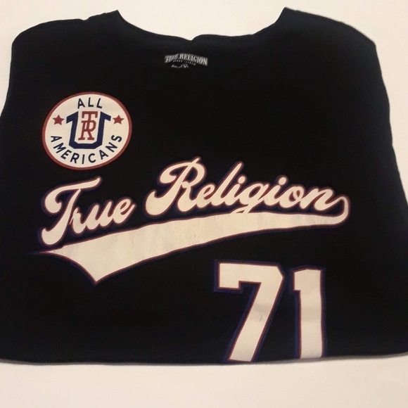 True Religion Other - ▶True Religion black men tshirt size L◀